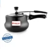 NIRLON Induction Base Hard Anodised Handi Inner Lid Aluminium Pressure Cooker, 5L (Hard Anodized) 1