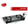 Pigeon Brunet Glass Manual Gas Stove (2 Burners) 2