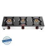 Pigeon Popular Cooktop Glass Manual Gas Stove (3 Burners) 1